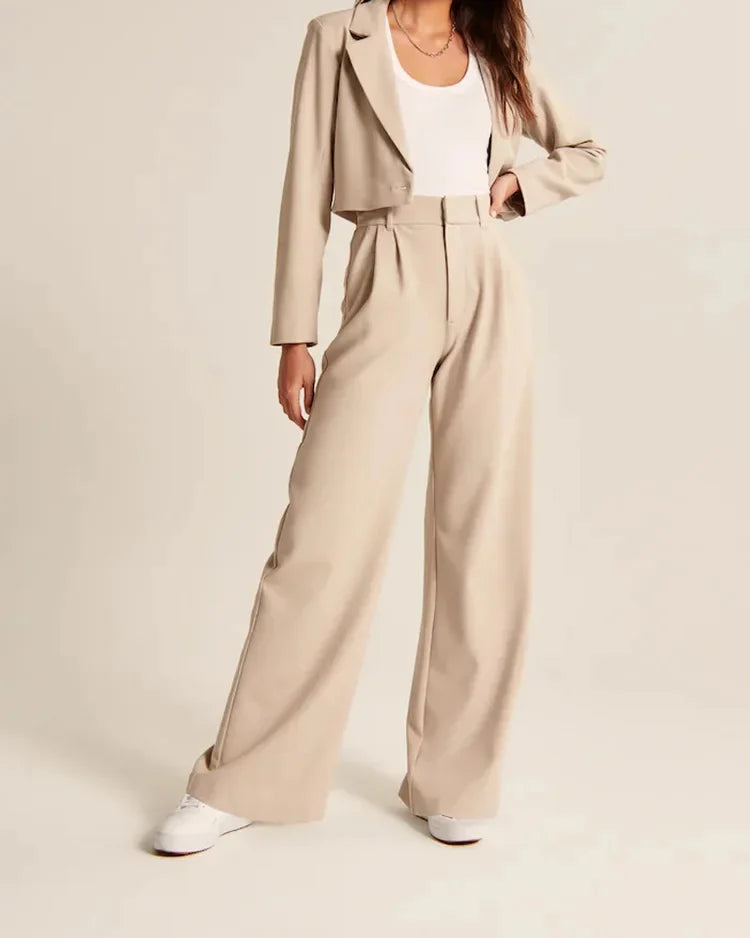 Pollyanna - Chic High-Waist Pants for Women