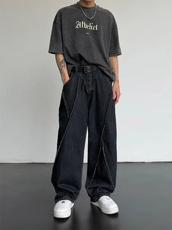 Victor - Pantalon en jean oversize