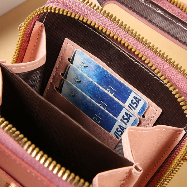 Pochette en cuir pour smartphone