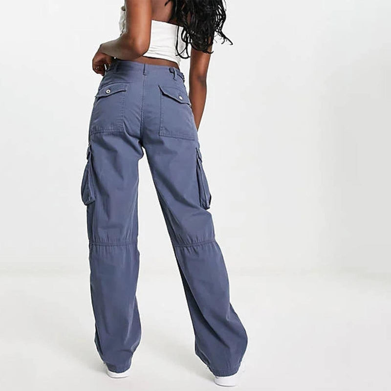 Brandi - Pantalon cargo coupe droite pour femme