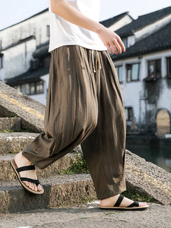 Lucien - Pantalon large en lin