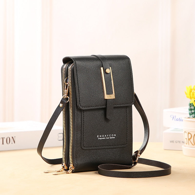 Pochette en cuir pour smartphone