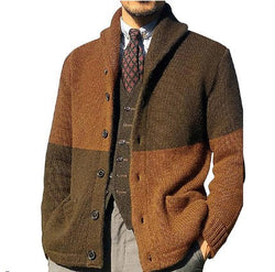 Cardigan rétro vintage pour hommes