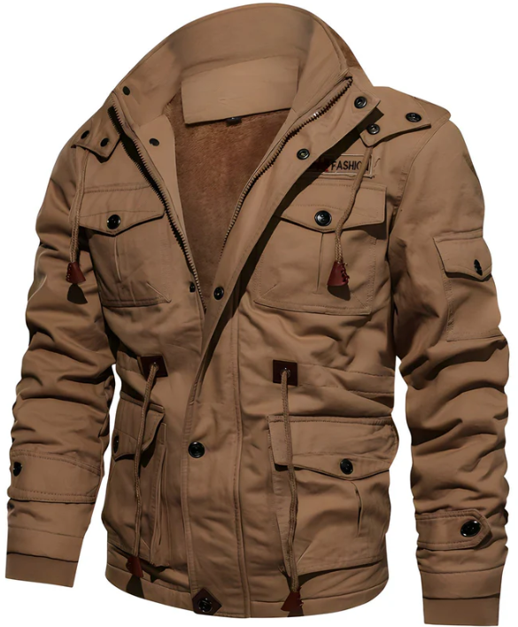 Blouson aviateur Iron - pour hommes - Fogella - Style robuste - Confort et durabilité - Parfait pour un look intemporel