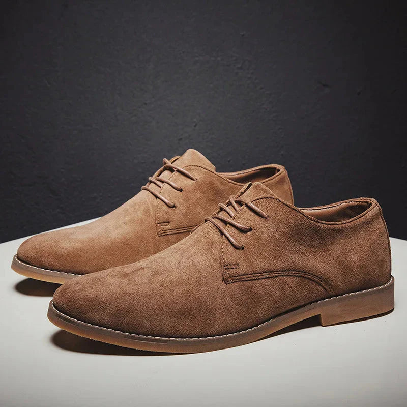 Chaussures Oxford en daim