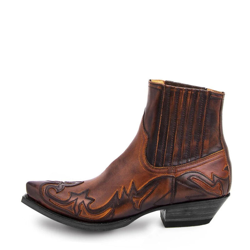 Bottes de cowboy en cuir unisexes - Style western authentique - Fogella - Confort