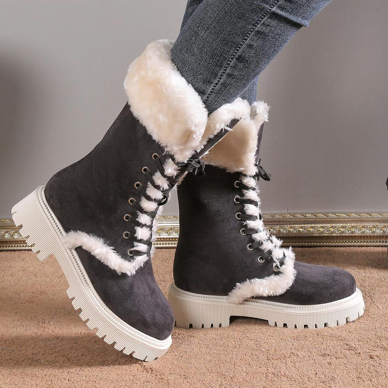 Margot - Bottes de neige en fausse fourrure