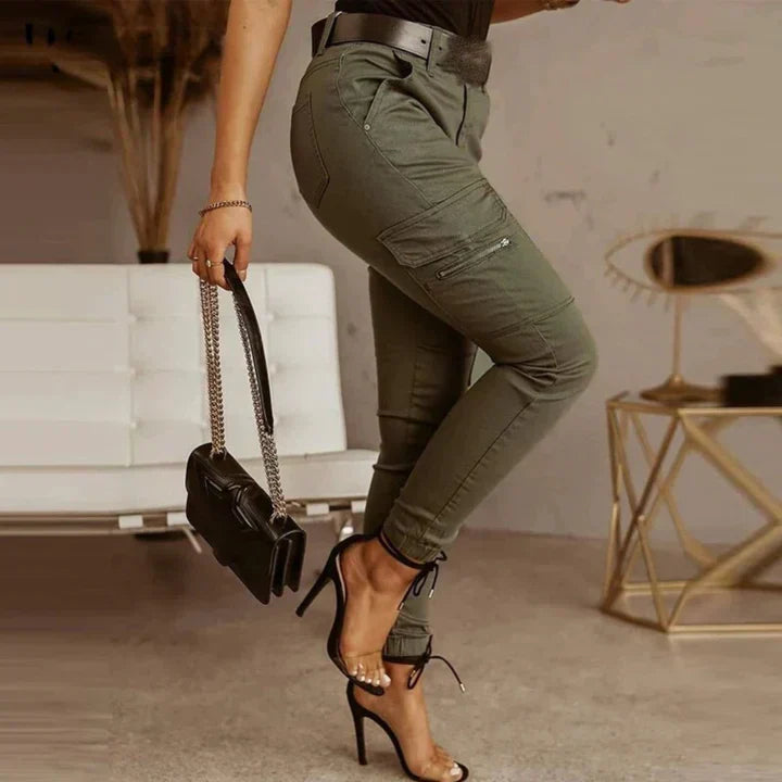 Émilie - Michelle Jeans cargo pour femme