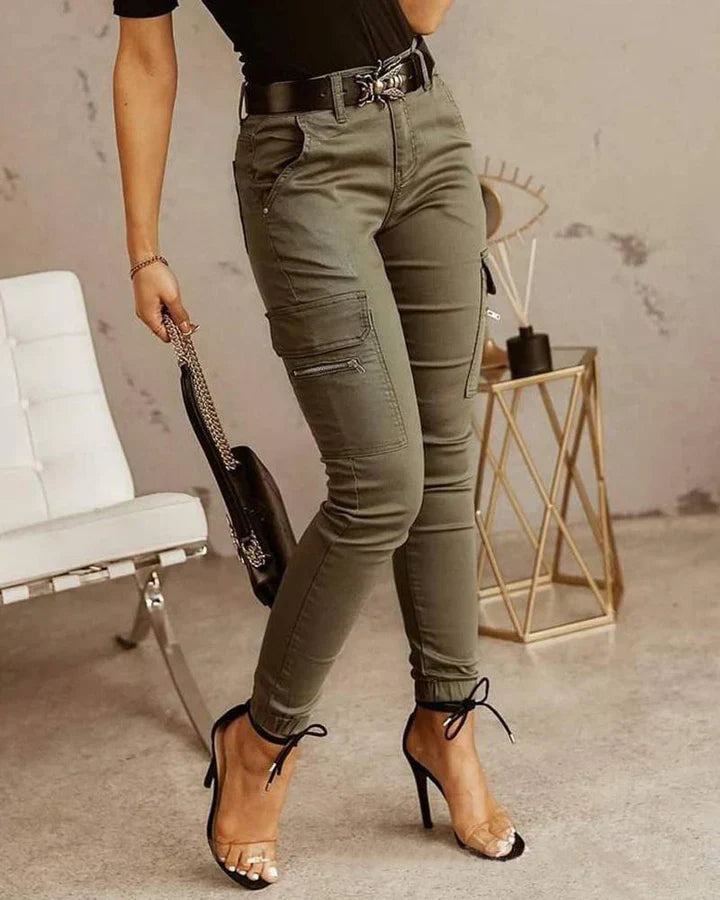 Émilie - Michelle Jeans cargo pour femme