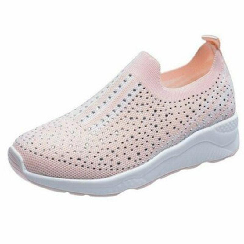 Femmes Slip-On Chaussures en strass