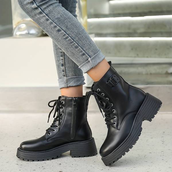 Amélia - Bottes en cuir de luxe