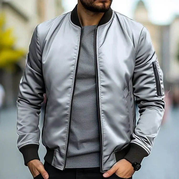 Blouson aviateur élégant, moderne et classique pour hommes