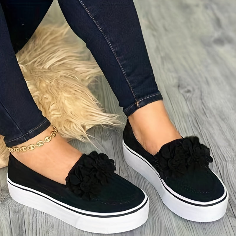 Adèle Canvas Casual Loafers