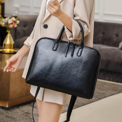 Sac Ordinateur en Cuir de Luxe pour Femme