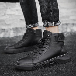 Aiden - Bottes en cuir pour hommes