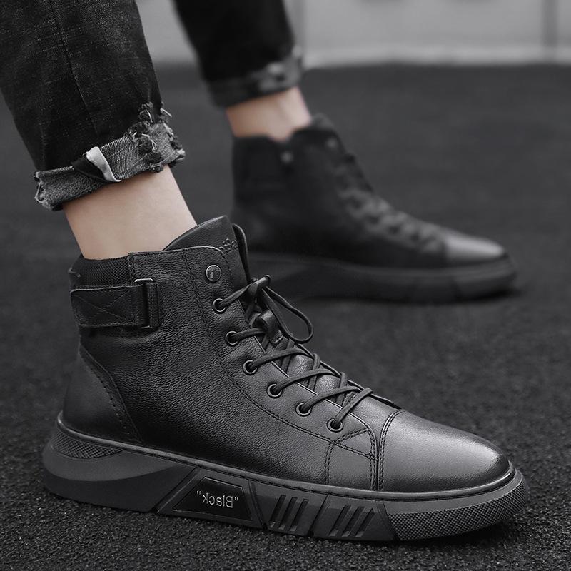 Aiden - Bottes en cuir pour hommes