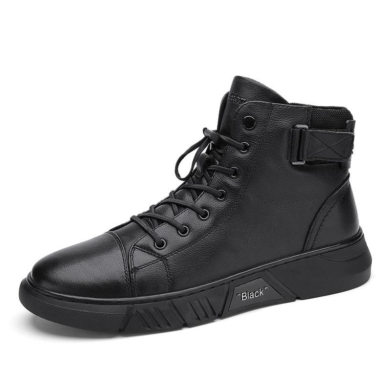 Dash - Robust chaussures homme noir