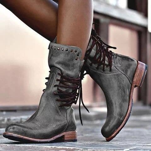 Bottes en cuir pour femmes