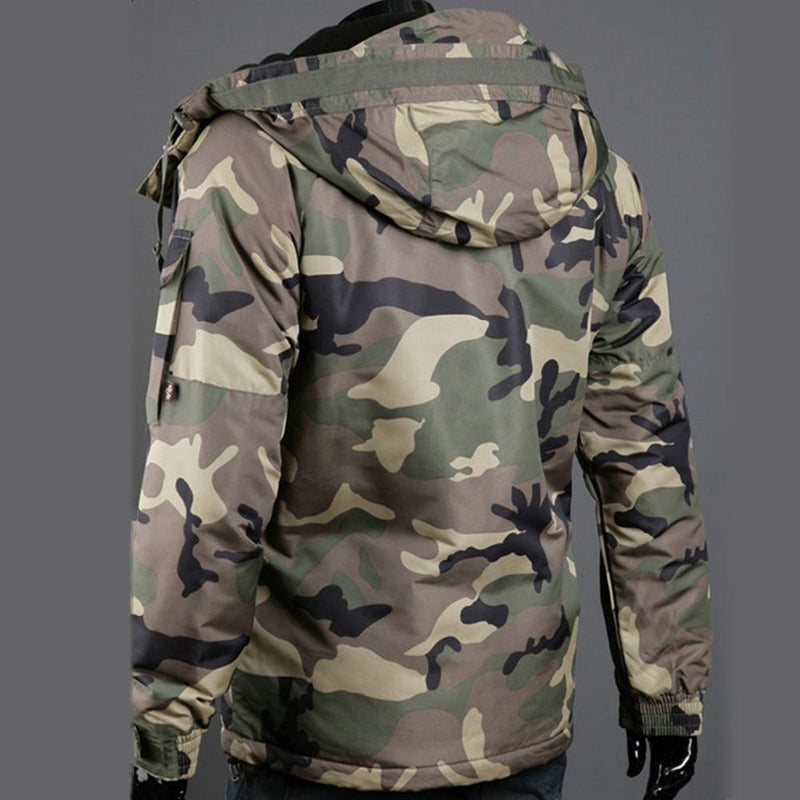 Veste camouflage tendance et chaude pour hommes