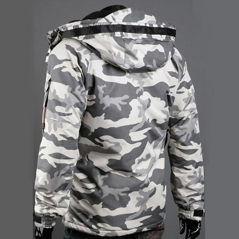 Veste camouflage tendance et chaude pour hommes