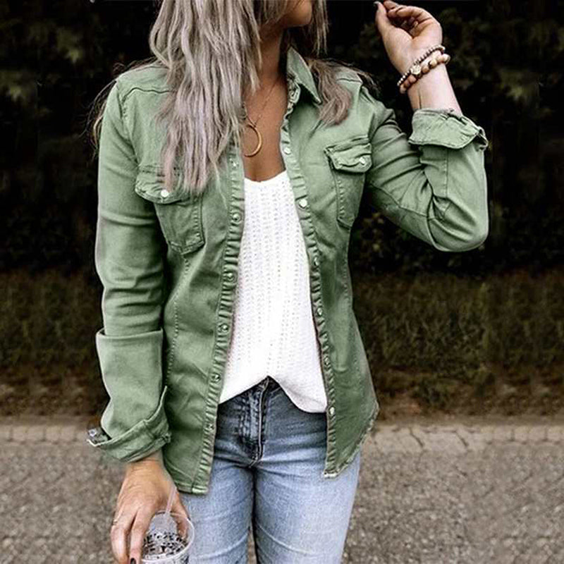 Aurora - Veste en jean pour femme