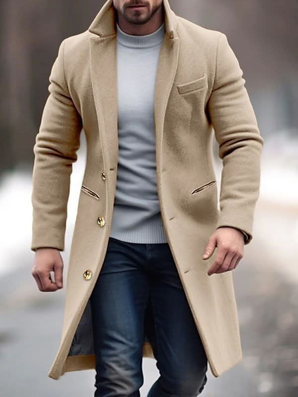 Veste d'hiver confortable, élégante et durable pour homme.