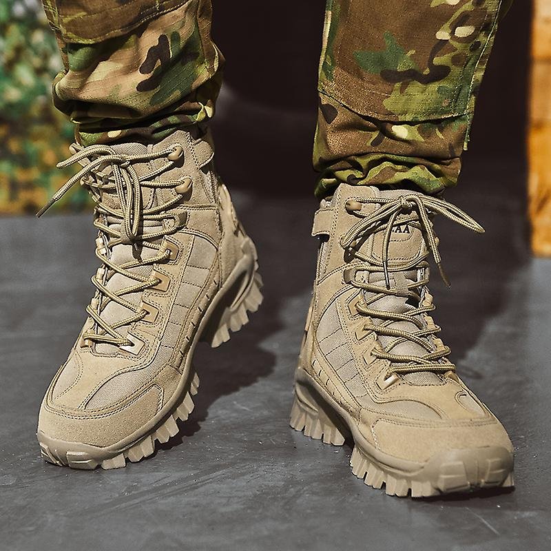 Bottes d'hiver tactiques militaires extrêmes - Résistance et protection