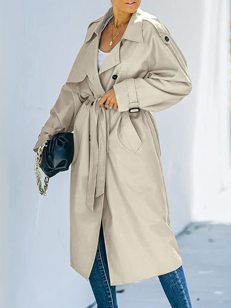 Pauline - Trench-coat élégant et coupe-vent